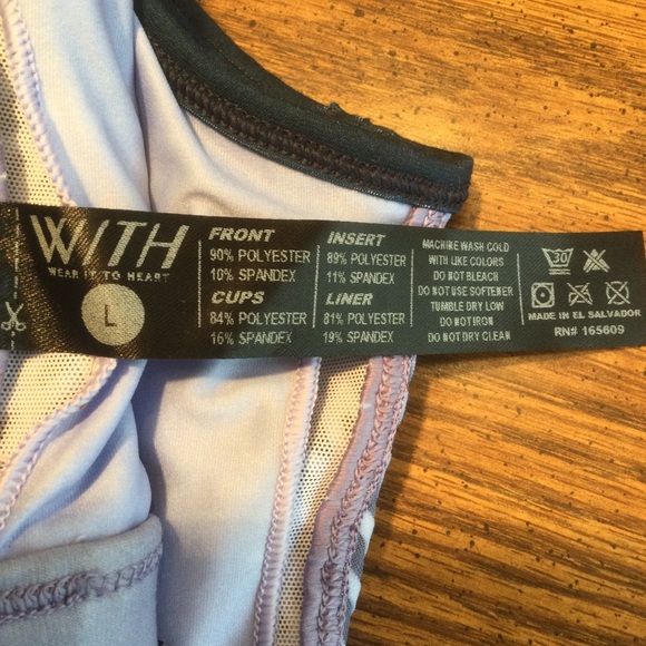 Peloton Wild Flower High Neck Sports Bra NWT Size Large - Picture 9 of 11